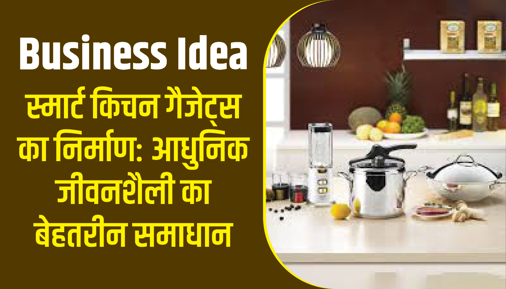 Business Idea || आज का बिजनेस आइडिया- स्मार्ट किचन गैजेट्स का निर्माण: आधुनिक जीवनशैली का बेहतरीन समाधान