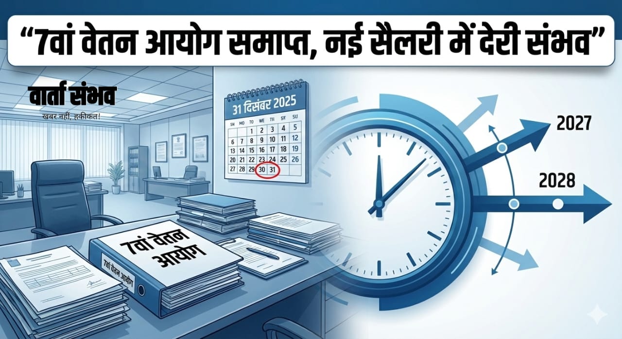 8th Pay Commision: 7वां वेतन आयोग समाप्ति की समय-सीमा तय, नई सैलरी और पेंशन में होगी देरी